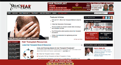 Desktop Screenshot of hairfear.com