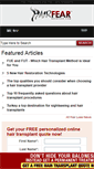 Mobile Screenshot of hairfear.com